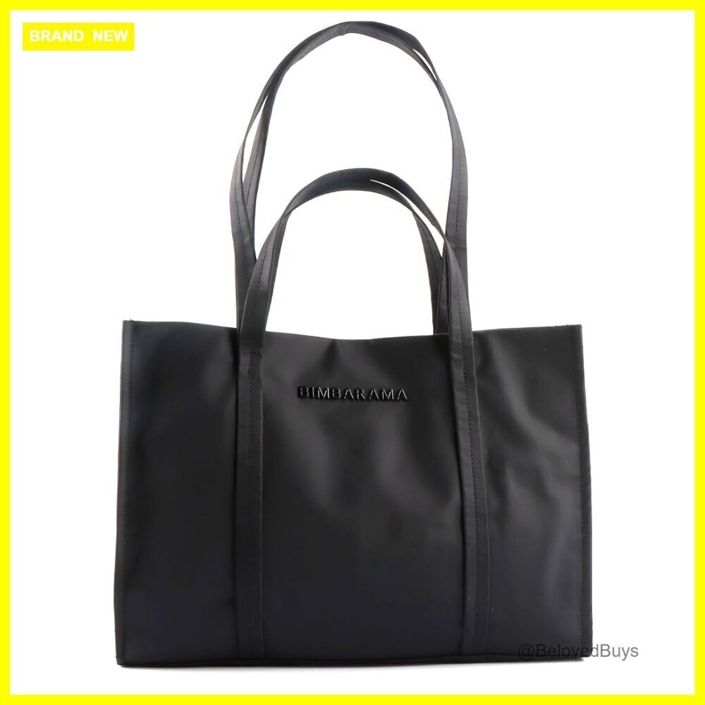Nylon Tote Bag with Zipper Compartments for Laptop Travel Work